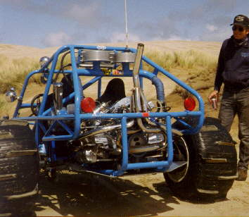 blue dune buggy